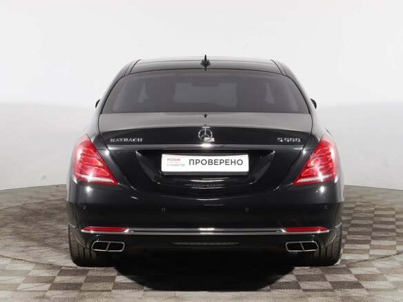2015 Mercedes-Benz Maybach S-Класс 500 I (X222), чёрный - вид 3