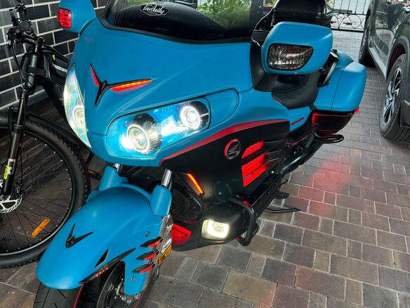 2013 Honda GL 1800 Gold Wing, голубой, 1700000 рублей - вид 9