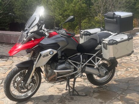 2016 BMW R 1200 GS, красный, 1500000 рублей, вид 1