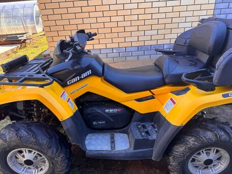 2011 BRP Can-Am Outlander MAX 650, жёлтый, 750000 рублей, вид 3