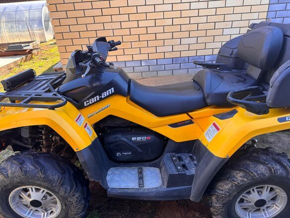 2011 BRP Can-Am Outlander MAX 650, жёлтый, 750000 рублей - вид 2