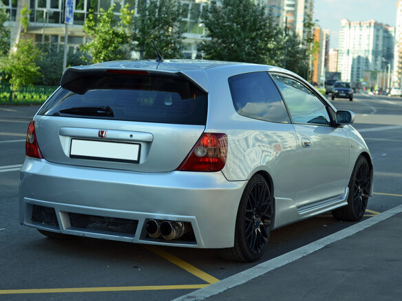 2002 Honda Civic Type R VII, серебристый - вид 1