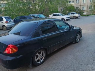 2008 Kia Spectra I Рестайлинг 2, чёрный, 200000 рублей, вид 4