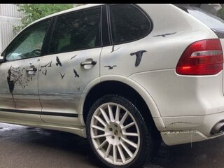 2008 Porsche Cayenne GTS I Рестайлинг (957), белый, 1520000 рублей, вид 3