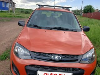 2016 Lada (ВАЗ) Kalina II, оранжевый, 800000 рублей, вид 1