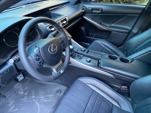 2014 Lexus IS 250 III, синий - вид 11