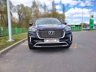 2018 Hyundai Santa Fe Grand III Рестайлинг, чёрный, 2169808 рублей, вид 4
