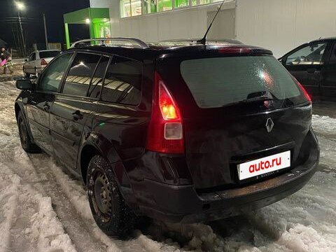 2008 Renault Megane II Рестайлинг, чёрный, 500000 рублей - вид 7
