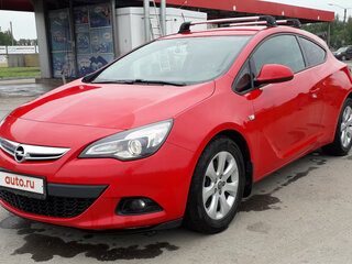 2014 Opel Astra GTC J Рестайлинг, красный, 750000 рублей, вид 4