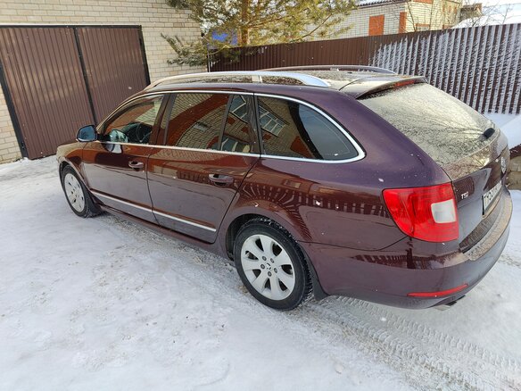 2012 Skoda Superb II, фиолетовый, 899000 рублей - вид 13