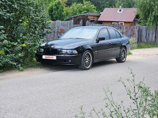 2002 BMW 5 серии 530i IV (E39) Рестайлинг, чёрный, 950000 рублей, вид 1