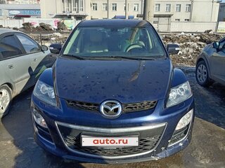 2011 Mazda CX-7 I Рестайлинг, синий, 1400000 рублей, вид 4