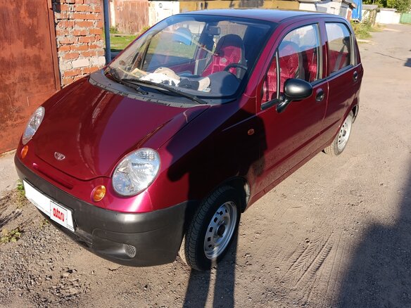 2011 Daewoo Matiz I Рестайлинг, пурпурный, 550000 рублей - вид 6
