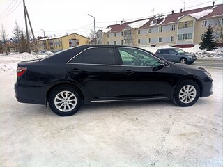 2013 Toyota Camry VII (XV50), чёрный, 1600000 рублей, вид 5