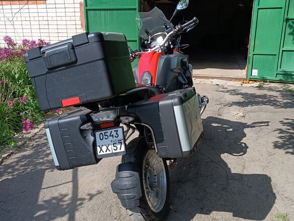 2013 BMW R 1200 GS, красный, 880000 рублей - вид 3