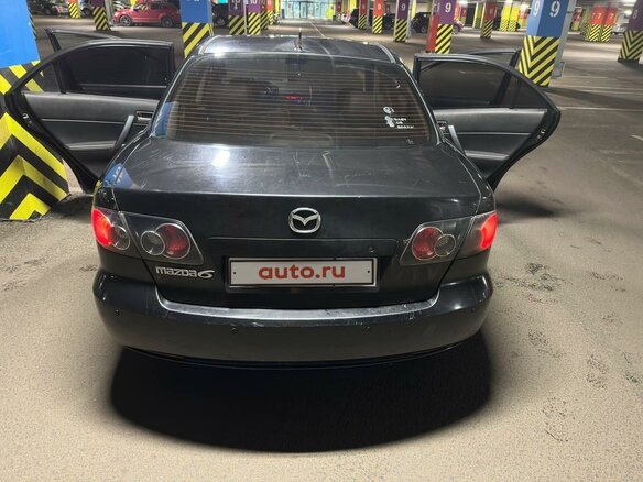 2005 Mazda 6 I (GG) Рестайлинг, чёрный, 350000 рублей - вид 5
