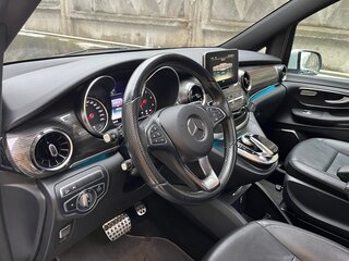 2019 Mercedes-Benz V-Класс Long 300 d длинный III (W447) Рестайлинг, белый, 5390000 рублей, вид 4