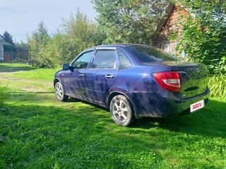 2012 Lada (ВАЗ) Granta I, синий, 263000 рублей, вид 4