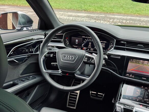 2020 Audi S8 IV (D5), синий, 9590000 рублей - вид 14