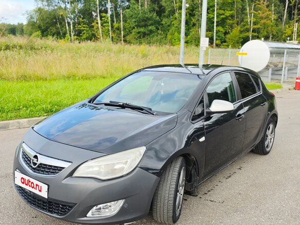 2011 Opel Astra J, чёрный, 419000 рублей - вид 1
