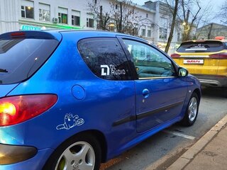 2004 Peugeot 206, синий, 178000 рублей, вид 5