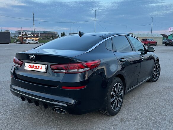 2019 Kia Optima IV Рестайлинг, синий, 1950000 рублей - вид 3
