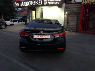 2014 Hyundai Elantra V (MD) Рестайлинг, чёрный, 1270000 рублей, вид 3