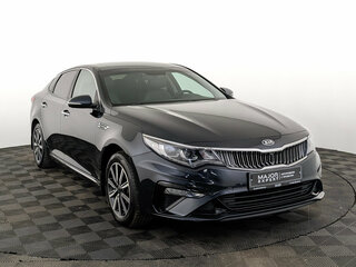2019 Kia Optima IV Рестайлинг, синий, 1955000 рублей, вид 3