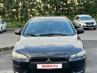 2009 Mitsubishi Lancer X, чёрный, 600000 рублей, вид 2