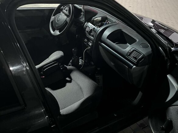 2007 Renault Symbol I Рестайлинг 2, чёрный, 210000 рублей - вид 7