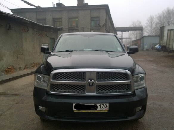 2009 Dodge RAM IV (DS/DJ), чёрный - вид 1