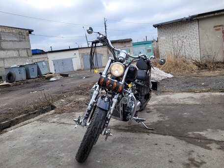 2003 Honda Shadow 600, чёрный, 290000 рублей, вид 2
