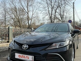 2021 Toyota Camry VIII (XV70) Рестайлинг, чёрный, 3200000 рублей, вид 5