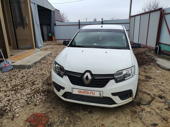 2020 Renault Logan II Рестайлинг, белый, 950000 рублей - вид 8