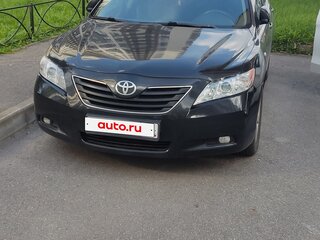 2008 Toyota Camry VI (XV40), чёрный, 1200000 рублей, вид 2