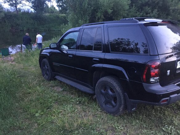 2003 Chevrolet TrailBlazer EXT I, чёрный - вид 4