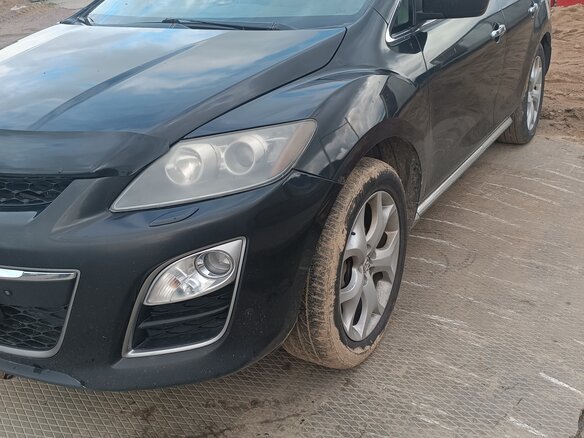 2010 Mazda CX-7 I Рестайлинг, чёрный, 733000 рублей