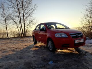 2010 Chevrolet Aveo I Рестайлинг, красный, 430000 рублей, вид 2