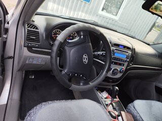 2007 Hyundai Santa Fe II, серебристый, 1170000 рублей, вид 3