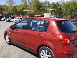 2007 Nissan Tiida I, пурпурный, 800000 рублей, вид 1