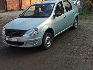 2009 Renault Logan I, серебристый, 270000 рублей, вид 2
