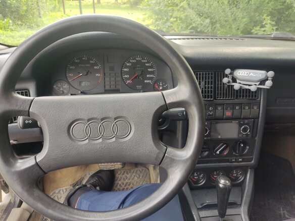 1992 Audi 80 V (B4), серый, 320000 рублей - вид 8