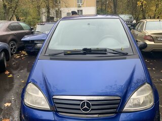 2000 Mercedes-Benz A-Класс 140 I (W168), синий, 330000 рублей, вид 1