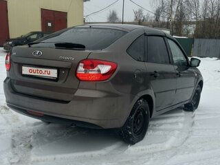 2016 Lada (ВАЗ) Granta I, коричневый, 520000 рублей, вид 5
