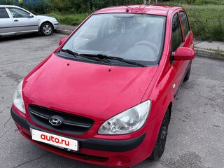 2010 Hyundai Getz I Рестайлинг, красный, 450000 рублей, вид 1