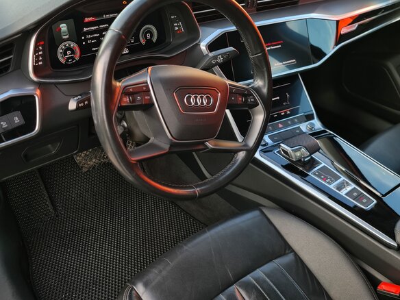 2021 Audi A6 40 TFSI V (C8), чёрный, 3200000 рублей - вид 20