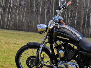 2010 Harley-Davidson Sportster 1200, чёрный, 750000 рублей, вид 1