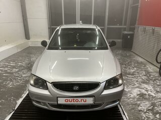 2005 Hyundai Accent ТагАЗ II, серебристый, 315000 рублей, вид 3