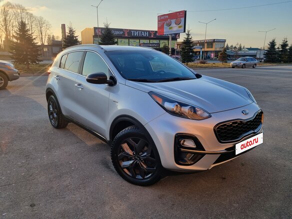 2019 Kia Sportage IV Рестайлинг, серый, 2200000 рублей - вид 3