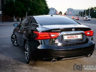 2017 Nissan Maxima VIII (A36), чёрный, 1890000 рублей, вид 4